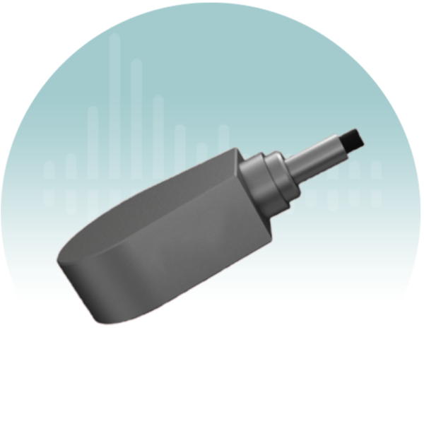 PLACID Accelerometer PLV 1010 02C single axis
