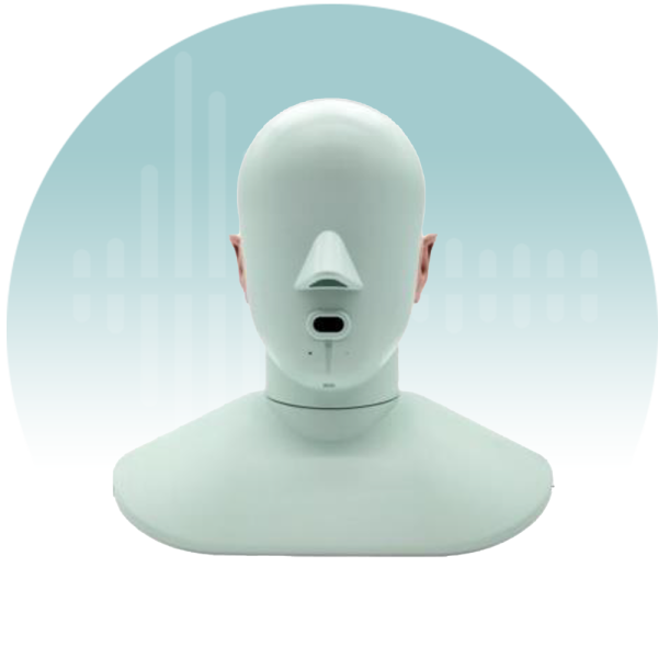 Artificial head and torso simulator PAH-02