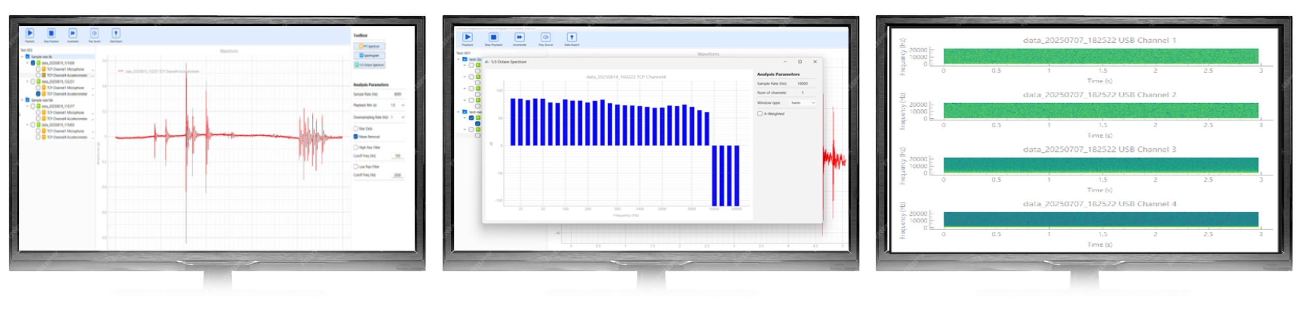 Placid pq analyst advanced software for acoustic & vibration feature